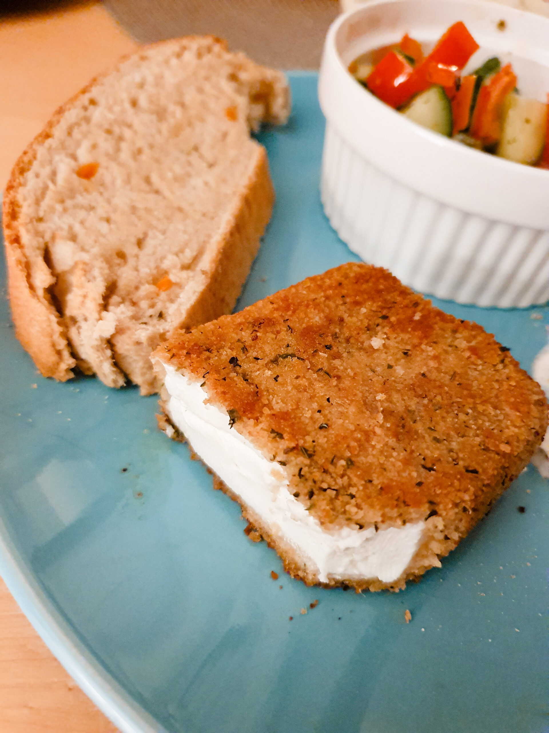 Panierter Schafskäse, Saganaki | alltagsfood.de | Süß meets herzhaft ...